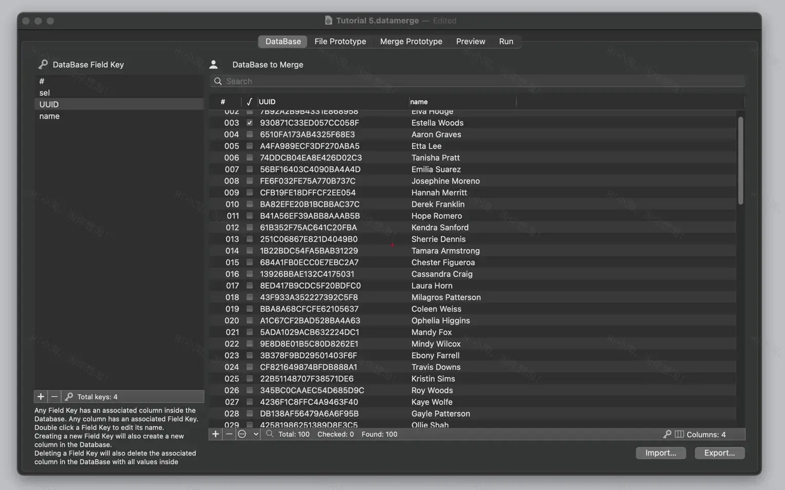 Data Merge For Mac v1.1.2 数据合并处理工具